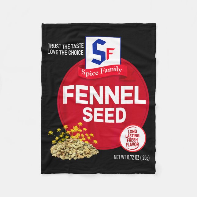 Couverture Polaire Fennel Seed Halloween Sce Costume Group Matching  (Devant)