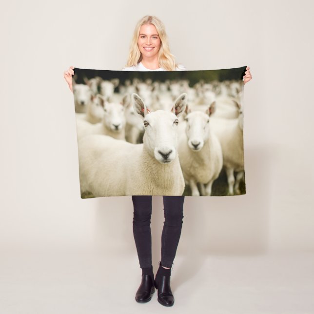 Couverture Polaire Fermes | Troupeau de moutons (En situation)