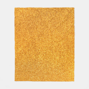 Couverture Polaire Fermeture de texture métallique mat doré. Métal br