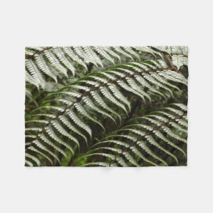 Couverture Polaire Fern Fronds II Dark Green Nature