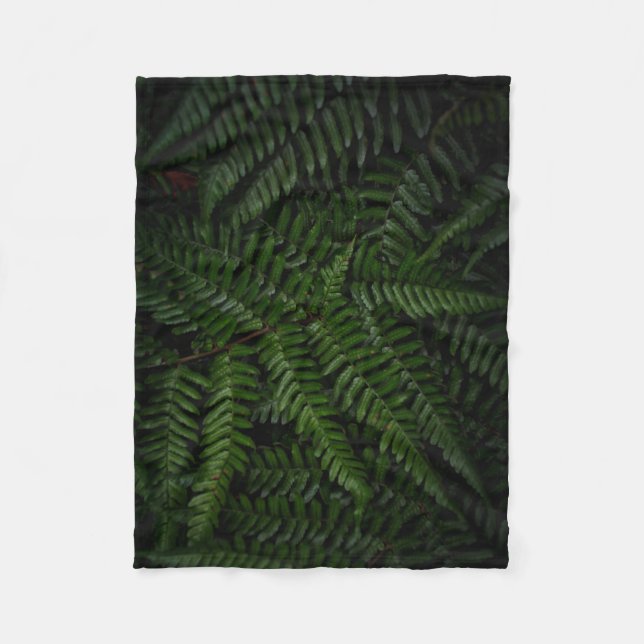 Couverture Polaire Fern plante (Devant)