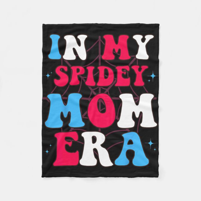 Couverture Polaire Fête de la mère de My Spidey (Devant)