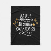 Fête des pères Papa De La Princesse D'Anniversaire