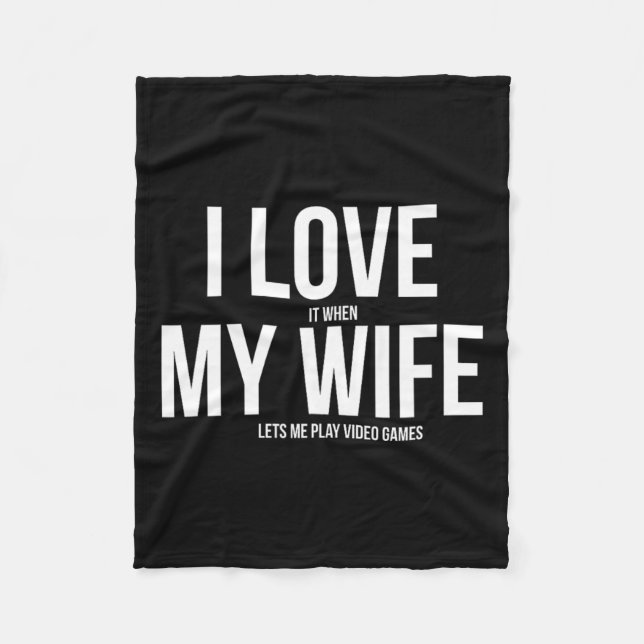 Couverture Polaire Fête des pères Vidéo Jeu papa (Devant)