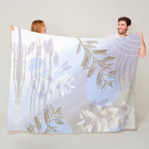 Feuille botanique abstraite moderne