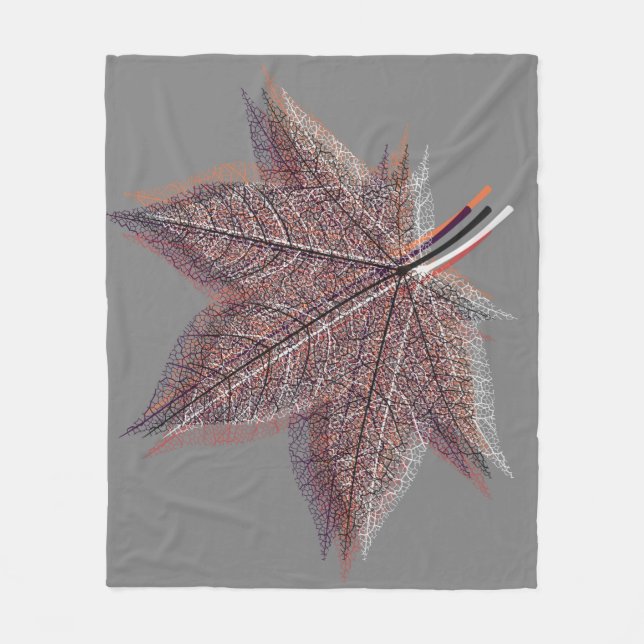 Couverture Polaire Feuille d'hiver (Devant)