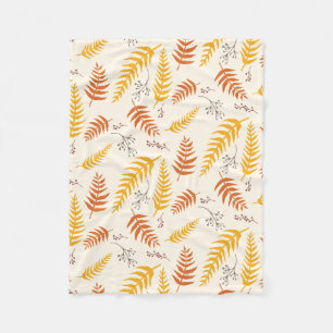 Couverture Polaire Feuilles d'automne