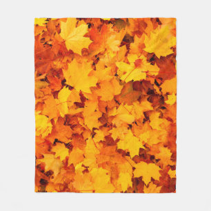 Couverture Polaire Feuilles d'automne feuillage feuilles d'automne