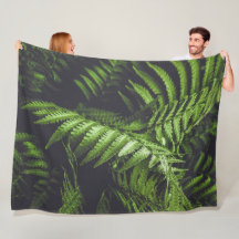 Feuilles de fougère vert foncé botanique cosy de M