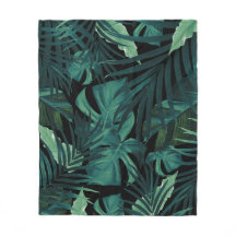 Feuilles de nuit de la jungle tropicale #1 #tropic