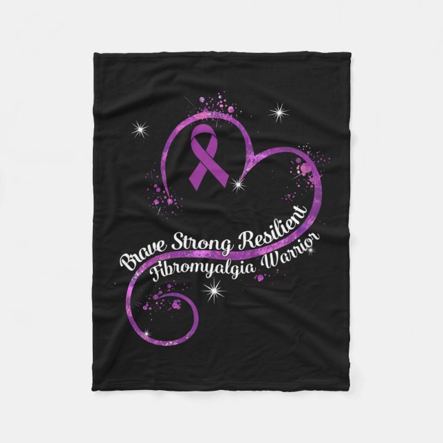 Couverture Polaire Fibromyalgie résistante forte Pu de sensibilisatio (Devant)