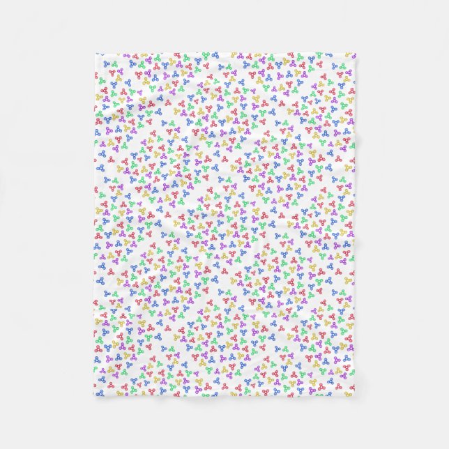 Couverture Polaire Fidget Spinners (Devant)