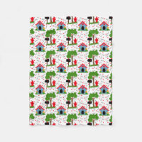 Fido Dog House Coeurs Bones