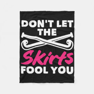 Couverture Polaire Field Hockey Player Don't Let Skirts Fool You