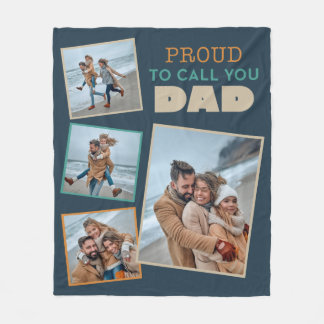 Couverture Polaire Fier d'appeler papa