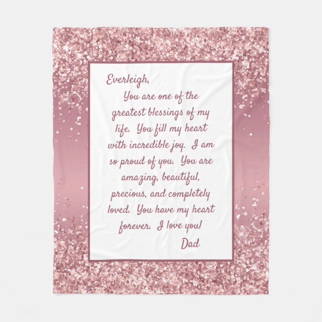 Couverture Polaire Fier de toi (Devant)