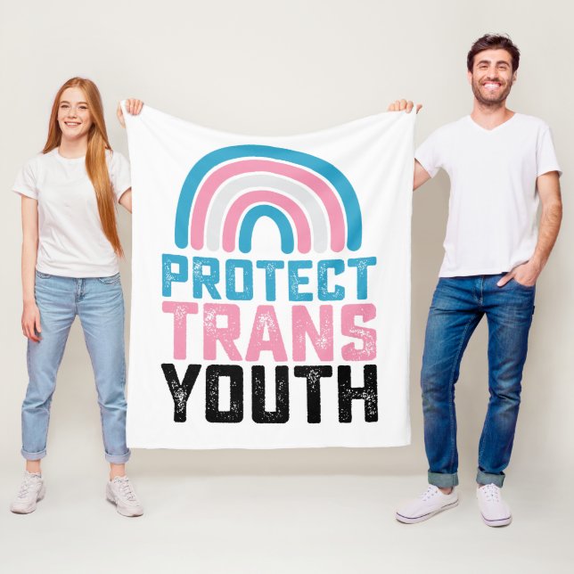 Couverture Polaire Fierté LGBT Protéger les jeunes transgenres trans (En situation)