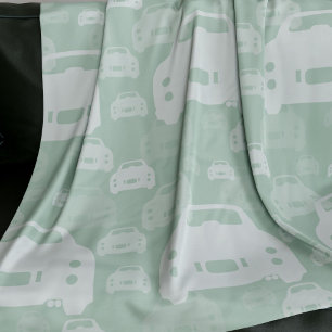 Couverture Polaire Figarations Emerald Green Figaro Motif automobile