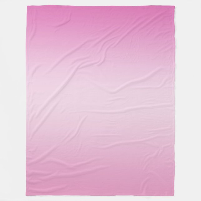 Couverture Polaire Fille rose Ombre (Devant)