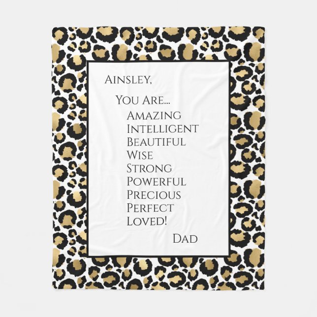 Couverture Polaire Fille Vous Êtes Extraordinaire (Devant)