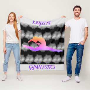Couverture Polaire Filles Gymnastique Blanche polaire