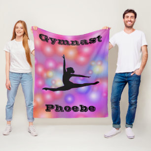 Couverture Polaire Filles Gymnastique bulles
