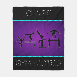 Couverture Polaire Filles Gymnastique Événements Dot Police Fleece Bl