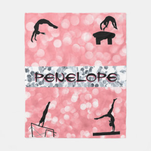Couverture Polaire Filles Gymnastique Événements Glitz et Glam