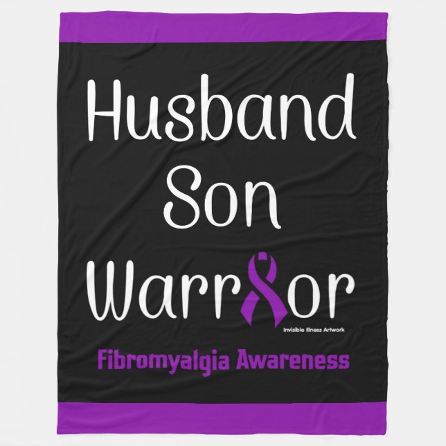 Couverture Polaire Fils du mari guerrier...Fibro (Devant)