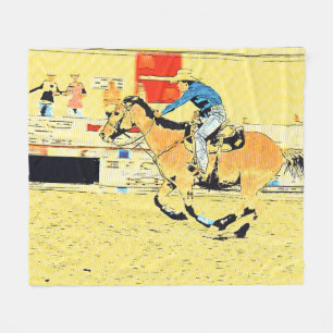 Couverture Polaire Finish Line Run - Rodeo Cowgirl