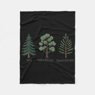 Couverture Polaire Fir Dogwood Tamarack Amover Nature