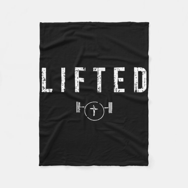 Couverture Polaire Fitness Lifted Fitness Workout Jesus Christian Bel (Devant)