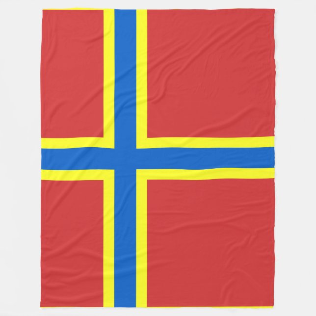 Couverture Polaire Flag of Orkney (Devant)