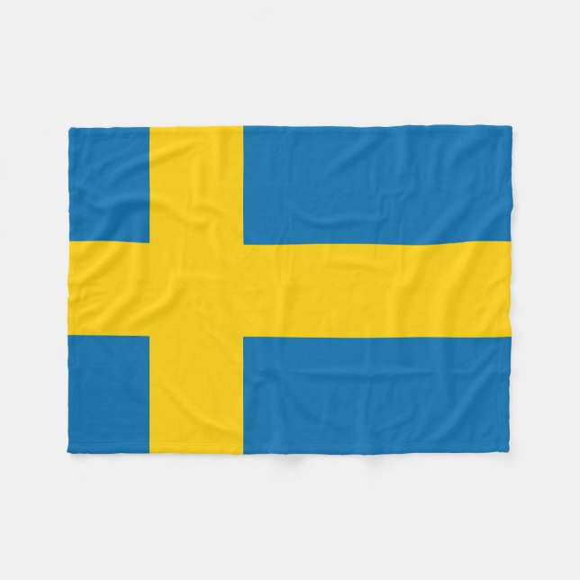 Couverture Polaire Flag_of_Sweden 6k (Devant (Horizontal))