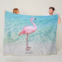 Flamant rose rose mignon Tropical Sandy Nom de pla