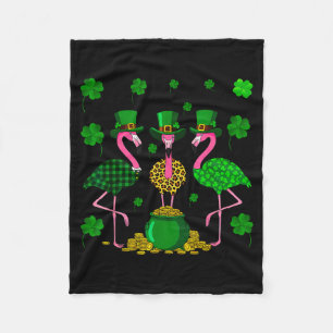Couverture Polaire Flamingo Saint-Patrick Jour de la Saint-Patrick Ir