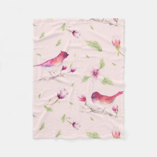 Couverture Polaire Flèches Et Fleurs