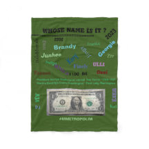 Fleece BABY BLANKET Unisex 30X40 in. /mmetropolim