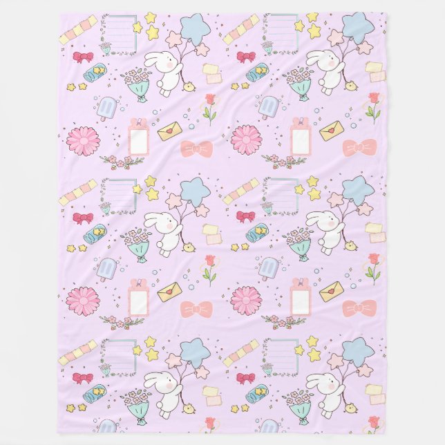 Couverture Polaire Fleece Blanket, 60"x80" (Devant)