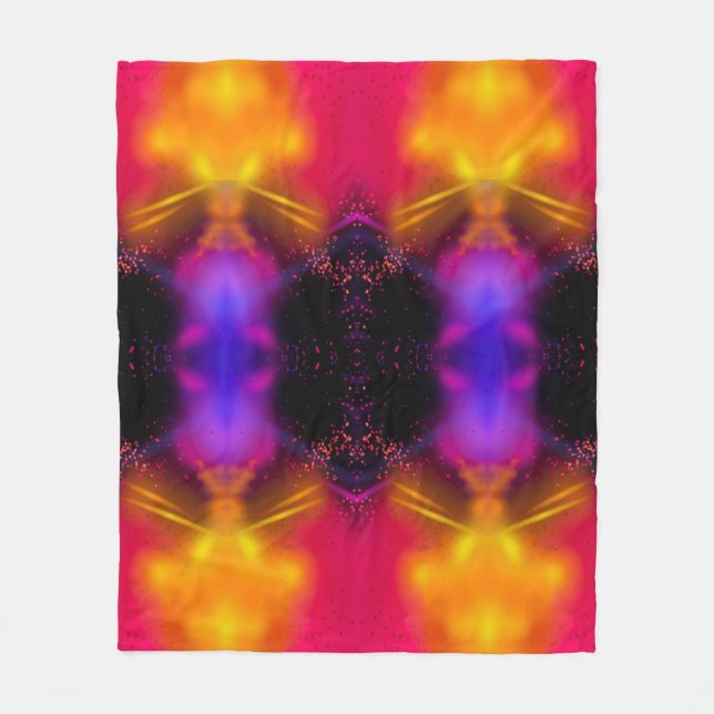 Couverture Polaire Fleece Blanket Abstract Style  (Devant)