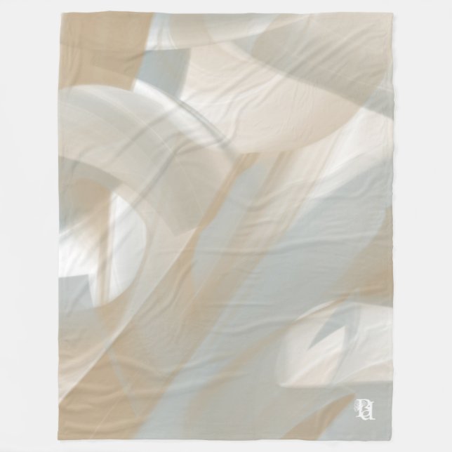 Couverture Polaire Fleece Blanket Abstrait Accueil Tendance Sandy Tor (Devant)