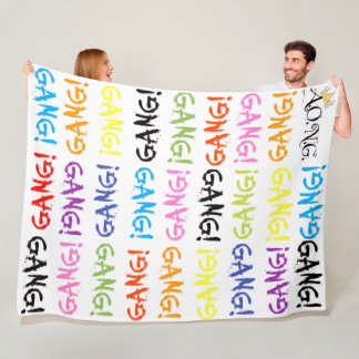 Couverture Polaire Fleece Blanket, Large 60" x 80"