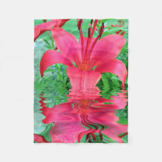 Couverture Polaire Fleur de vie