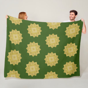 Couverture Polaire Fleur De Vie - Indien Mandala 4