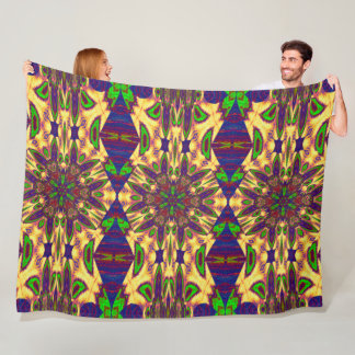 Couverture Polaire Fleur Jardin Bohème En Été 1 Floral