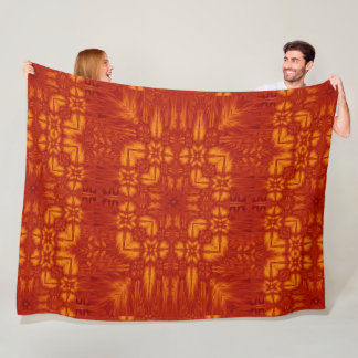 Couverture Polaire Fleurs de feu de Bohême 177