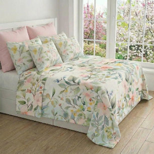 Couverture Polaire Fleurs de pommier