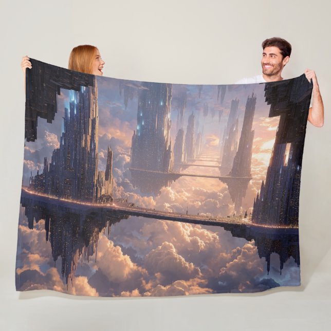 Couverture Polaire Floating Metropolis in the Clouds (En situation)