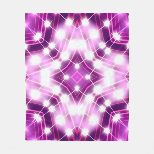 Couverture Polaire Floodlights background (Devant)