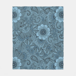 Couverture Polaire Floral décoratif
